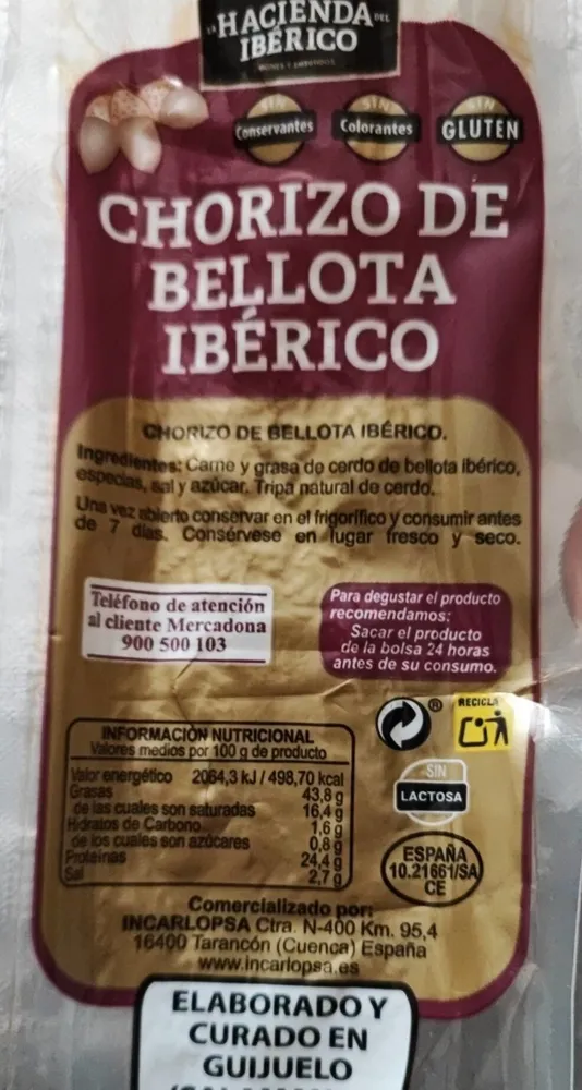 Chorizo de Bellota Ibérico
