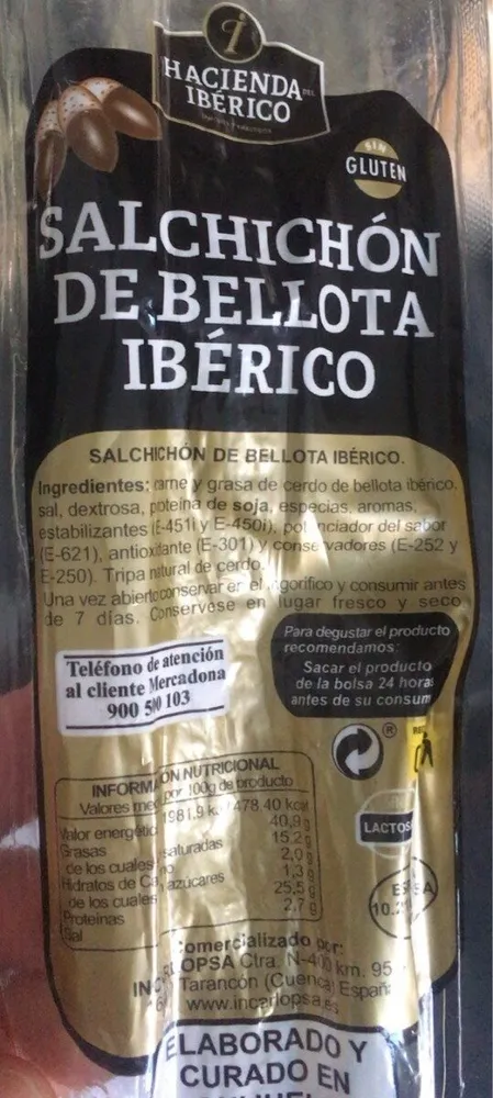Salchichon de bellota iberico
