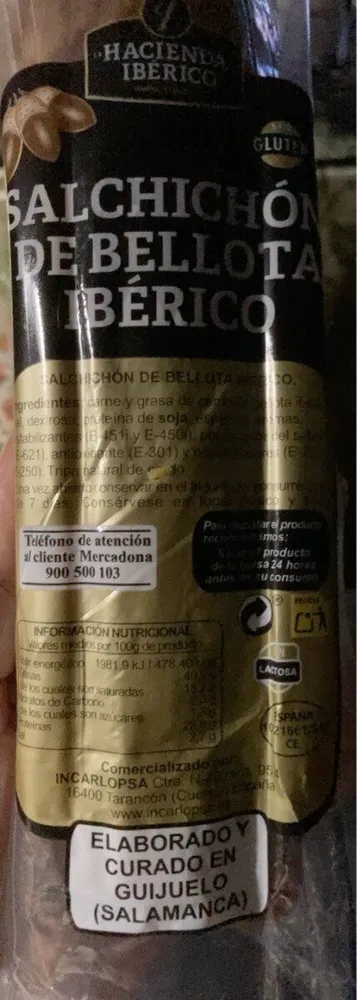 Salchichon de bellota iberico