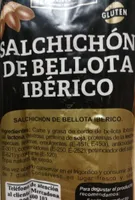 Salchichón de bellota ibérico