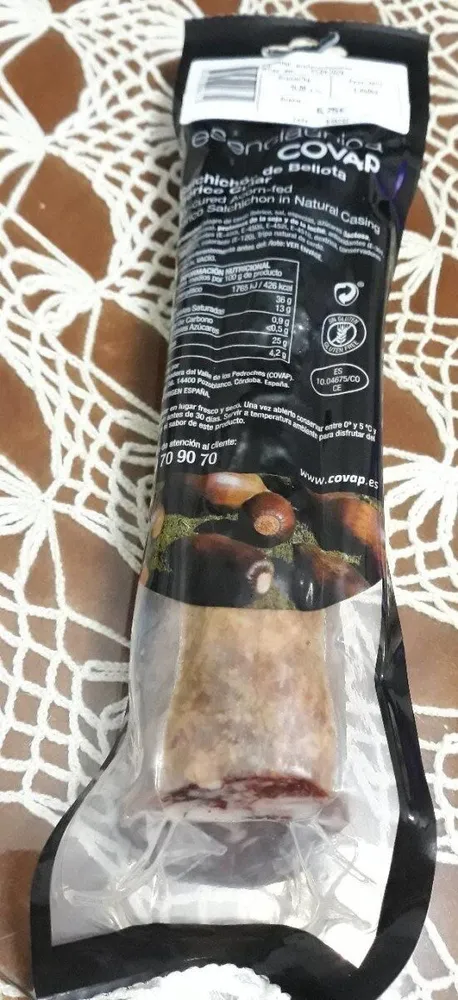 Salchichón de Bellota Ibérico Cular
