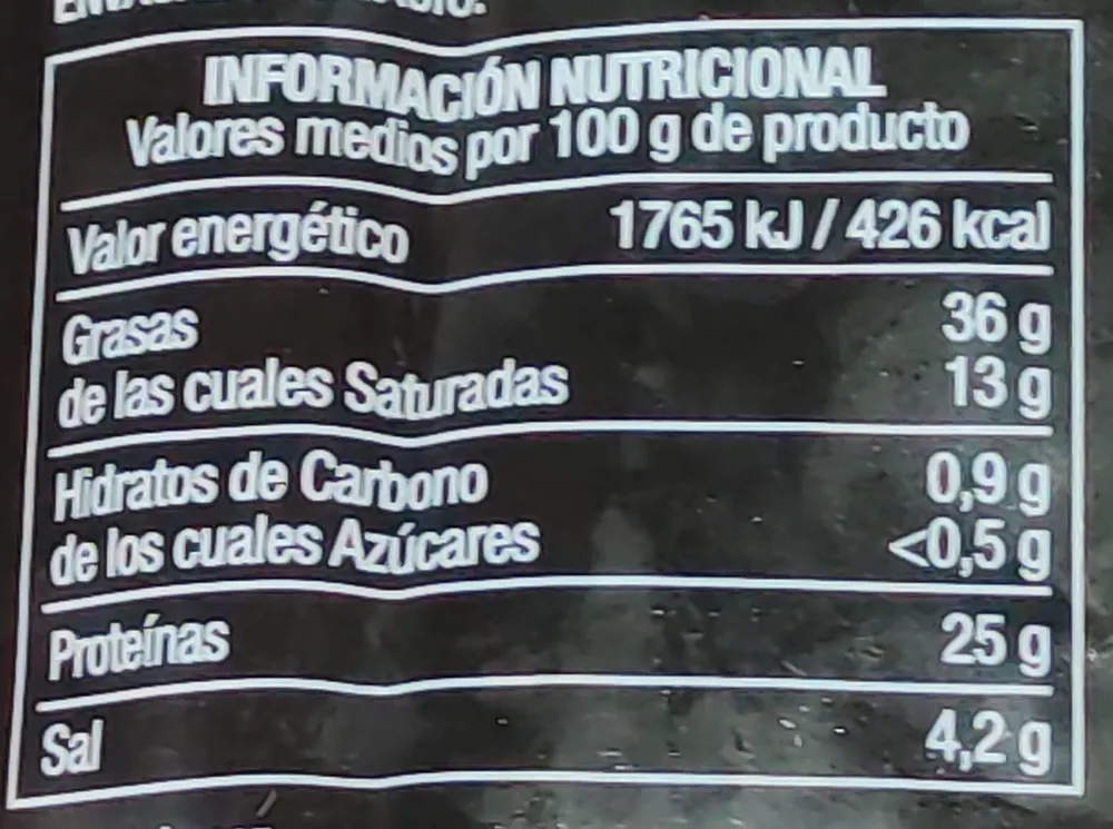 Salchichón de bellota ibérico cular