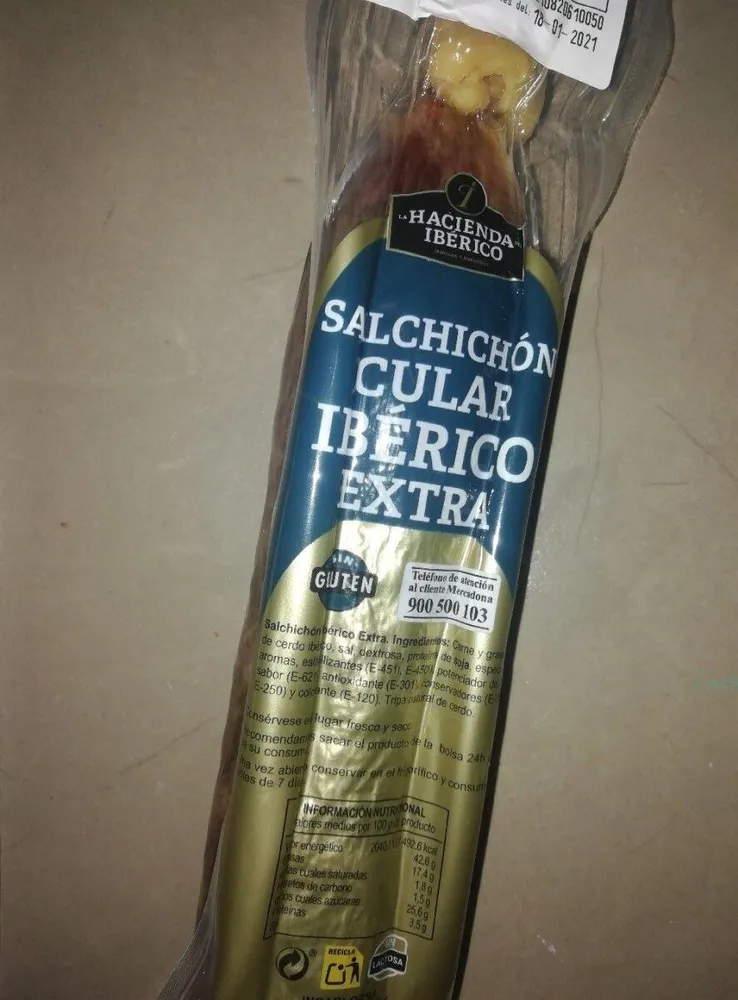 Salchichón ibérico extra