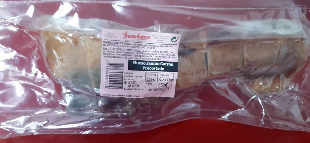 Hueso Jamón Garrón precortado