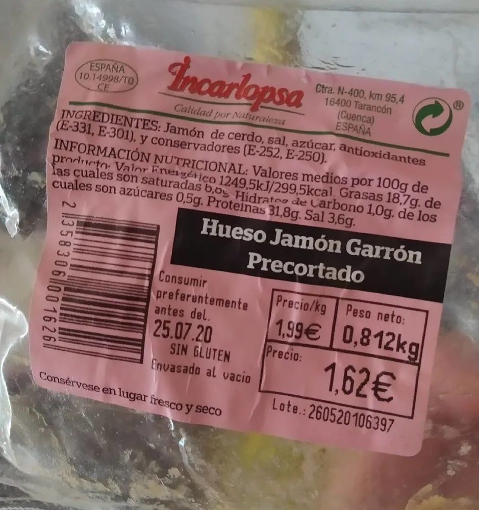 Hueso de jamón