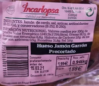 Hueso de jamón garron precortado