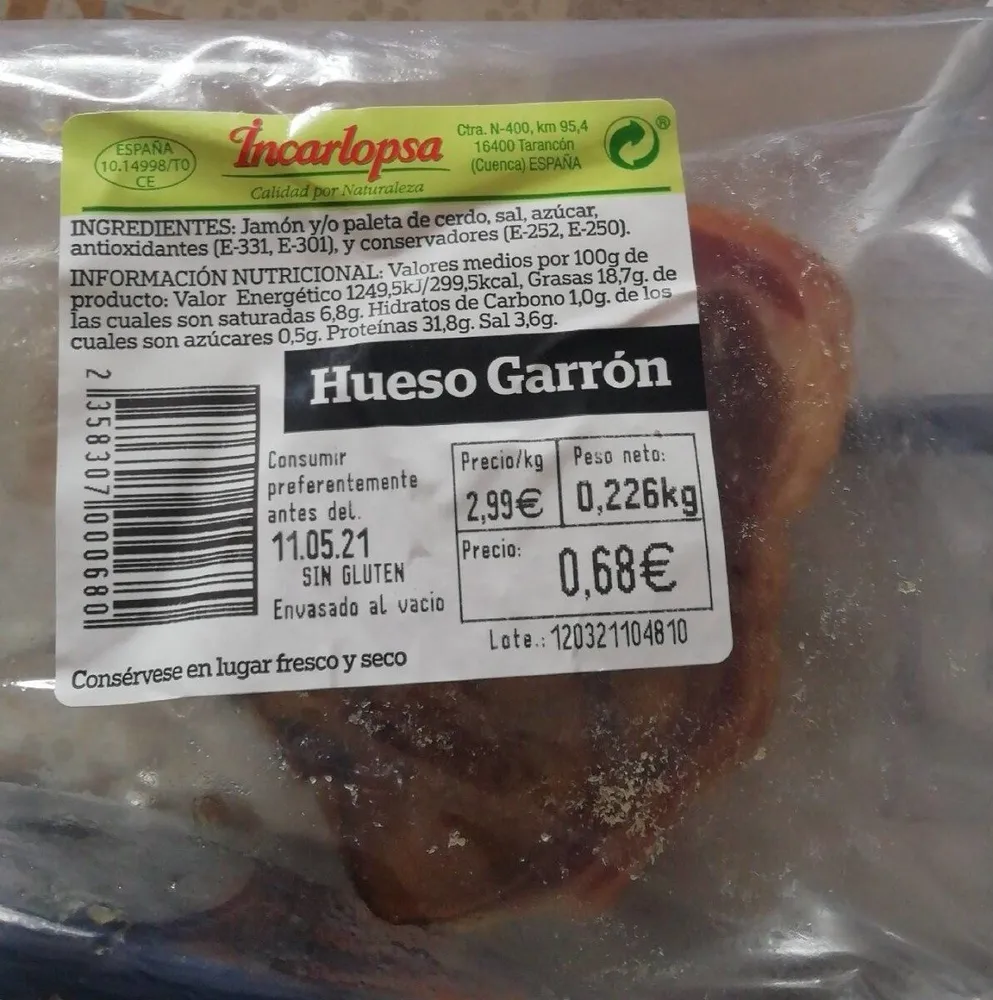 Hueso Garrón