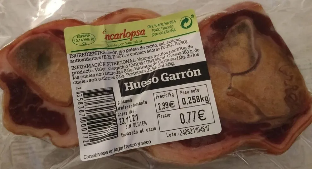 Hueso de Garrón