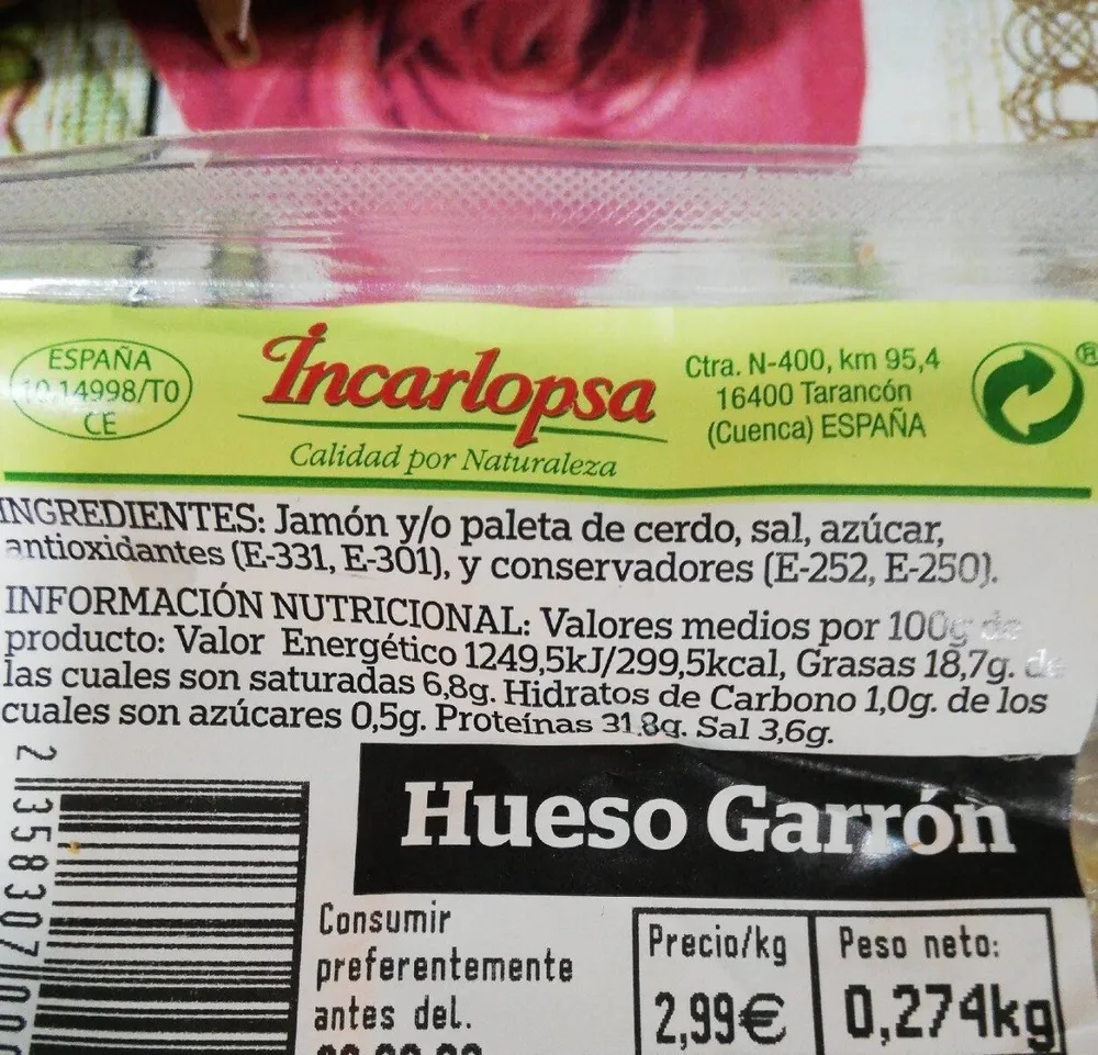 Hueso Garrón