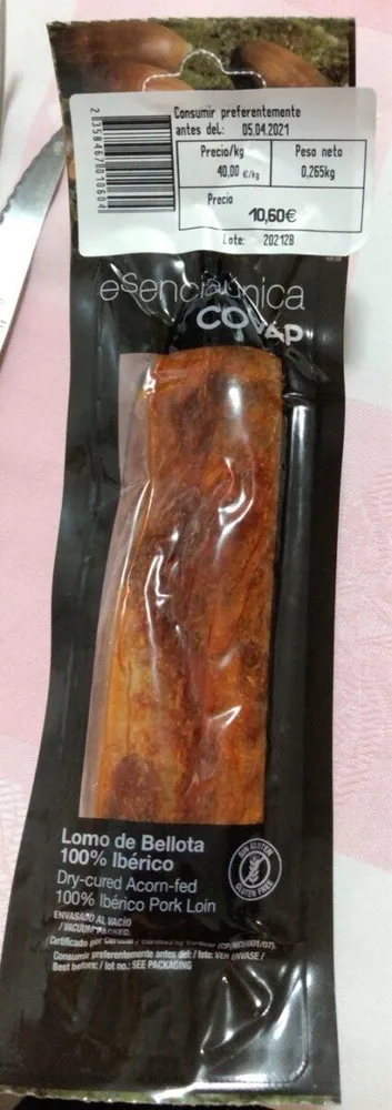 Lomo brllota 100% iberico