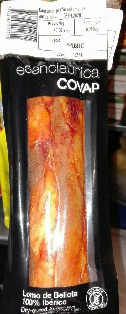 Lomo de bellota 100% ibérico