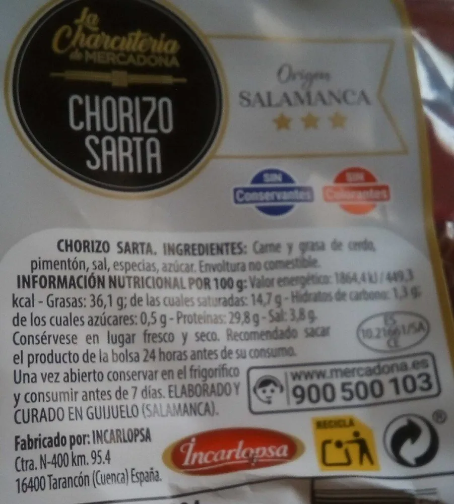 Chorizo Sarta