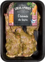 4 Gigolettes de lapin thym citron