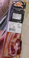Bacon adobado curado