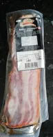 Bacon adobado curado