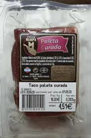Paleta curada