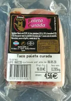 Paleta curada