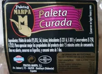 Taco paleta curada