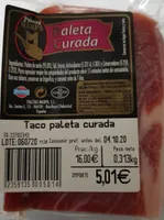 Paleta curada