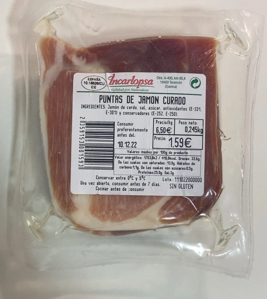Jamon curado