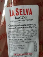 Bacon ahumado sin corteza