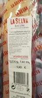 Bacon ahumado sin corteza