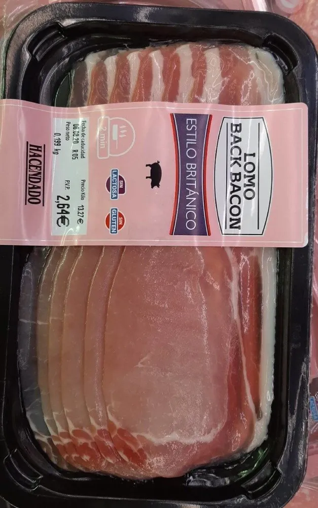 Lomo back bacon