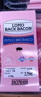 Lomo black bacon