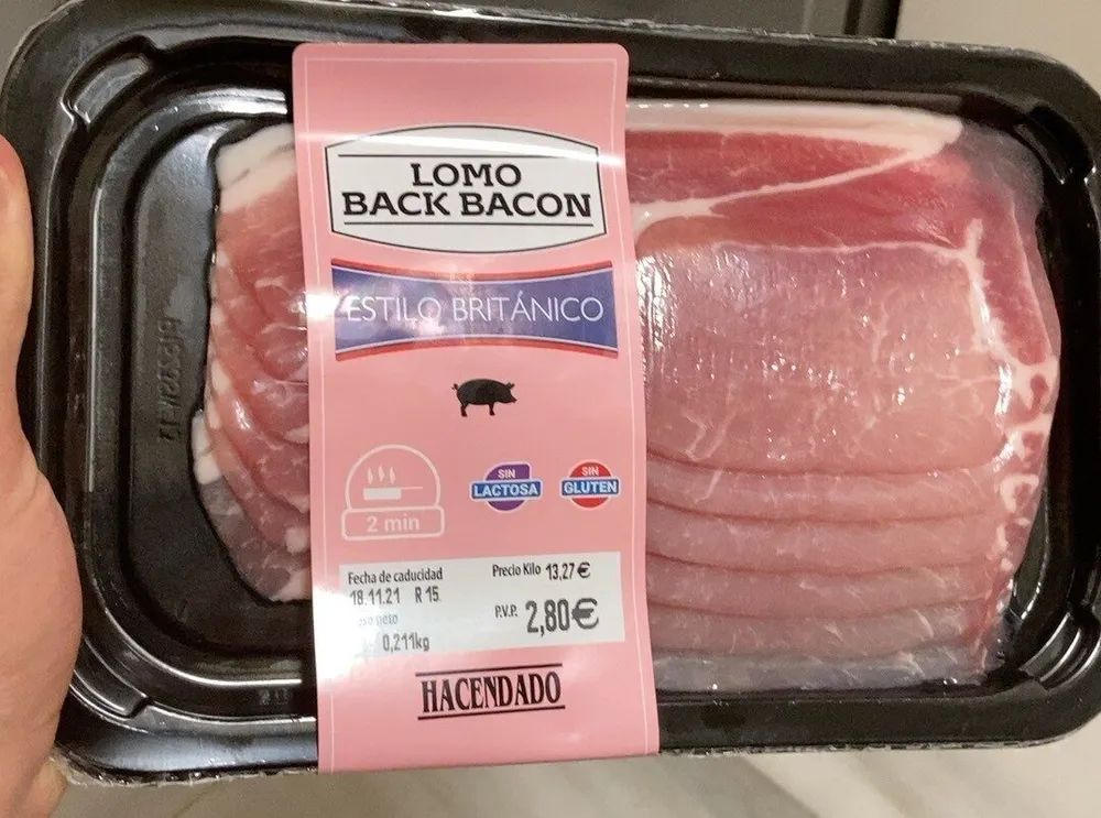 Lomo Back Bacon