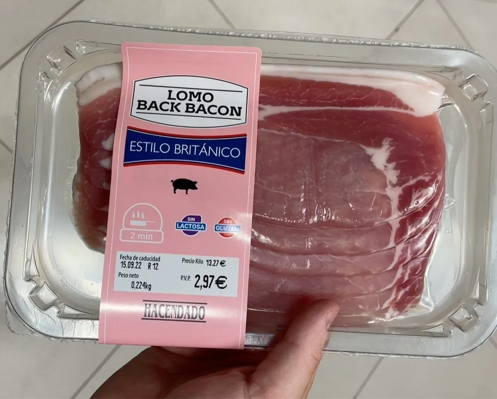 Lomo back bacon