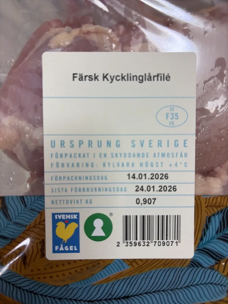 Kycklinglårfilé