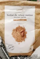 Isolat de whey native saveur cacao