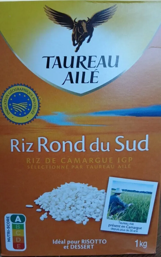 Riz rond du sud riz de camargue igp