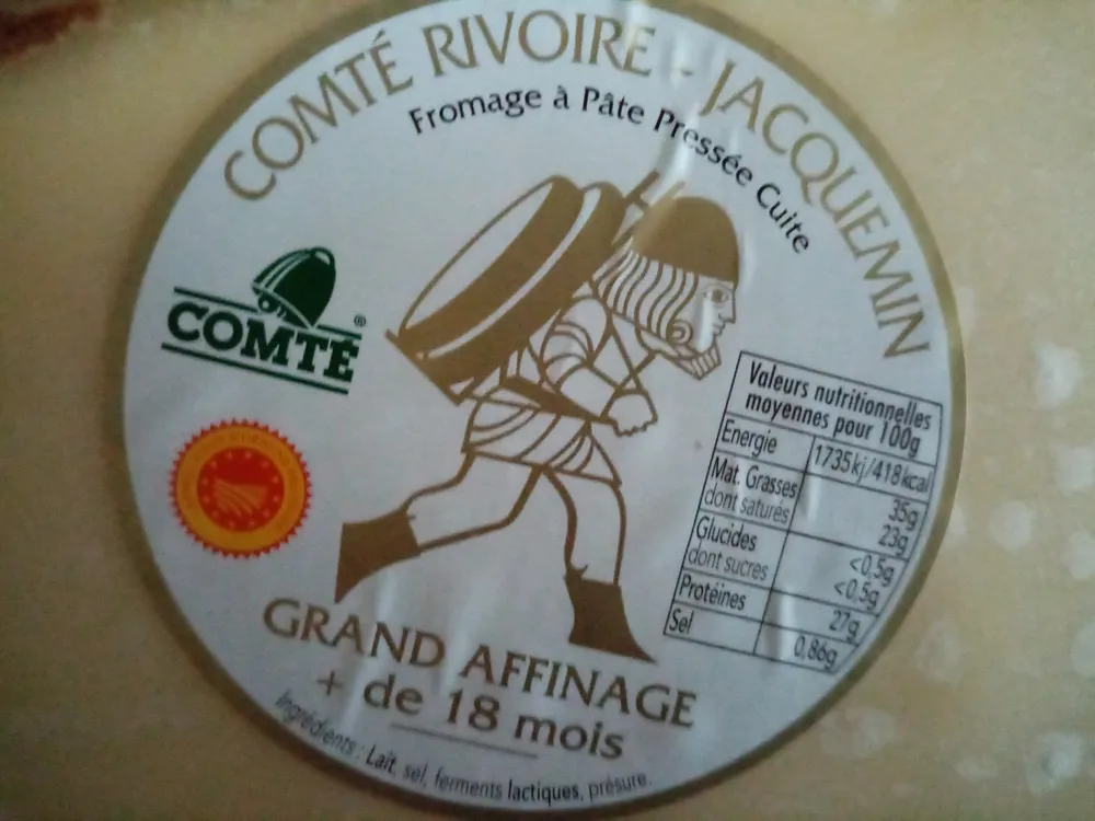 comté Rivoire - Jacquemin