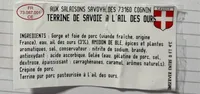 Terrine de Savoie a l’ail des ours