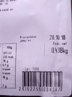 Saucisson à cuire