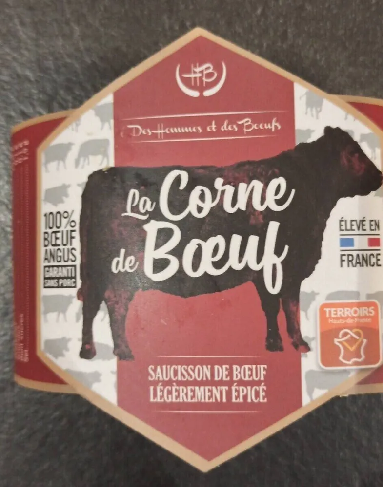 Corne de bœuf angus aux épices de chorizo