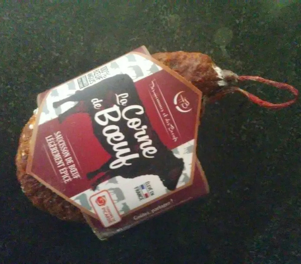 Corne de bœuf angus aux épices de chorizo