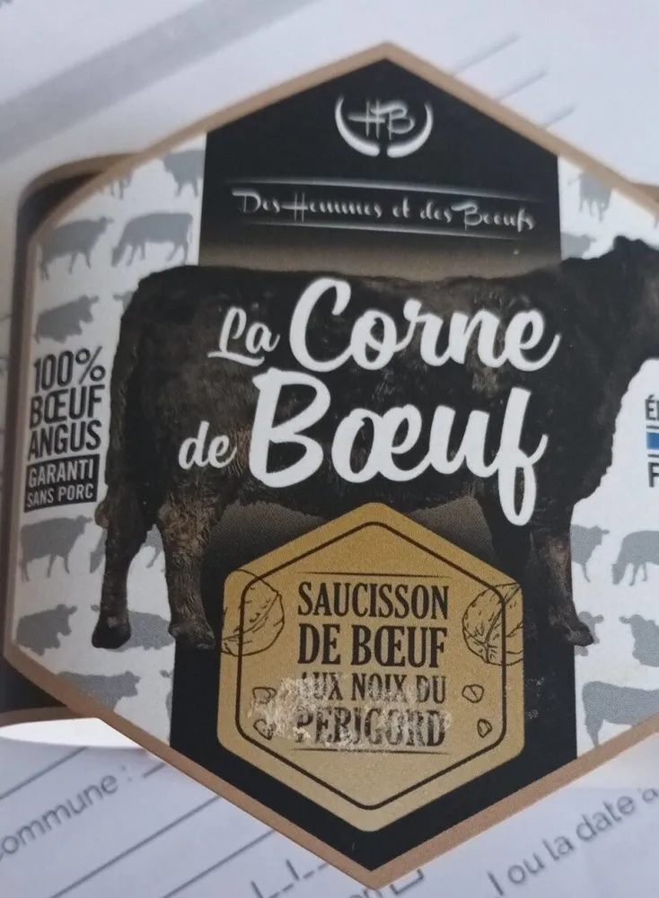 Saucisson de boeuf