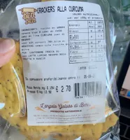 Crackers alla curcuma
