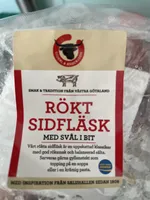 Rökt Sidfläsk Med Svål I Bit