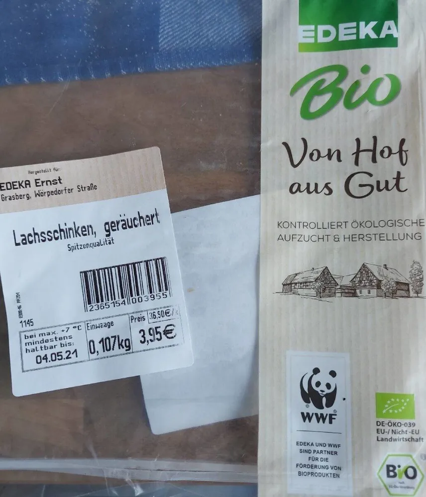 Bio Lachsschinken