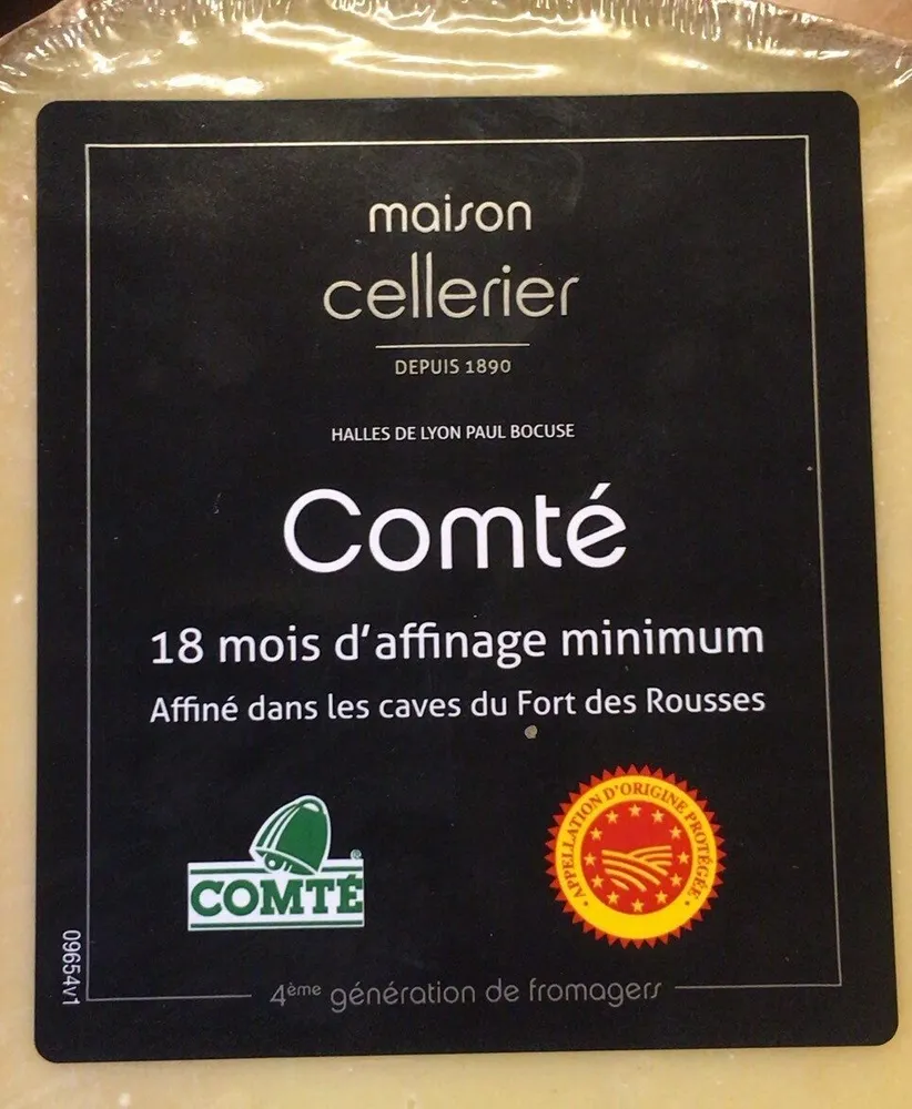 Comte 18 mois d’affinage minimum AOP
