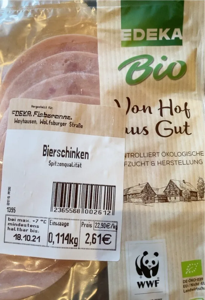 Bio Bierschinken