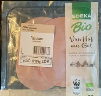Fleischwurst Bio, Von Hof aus Gut