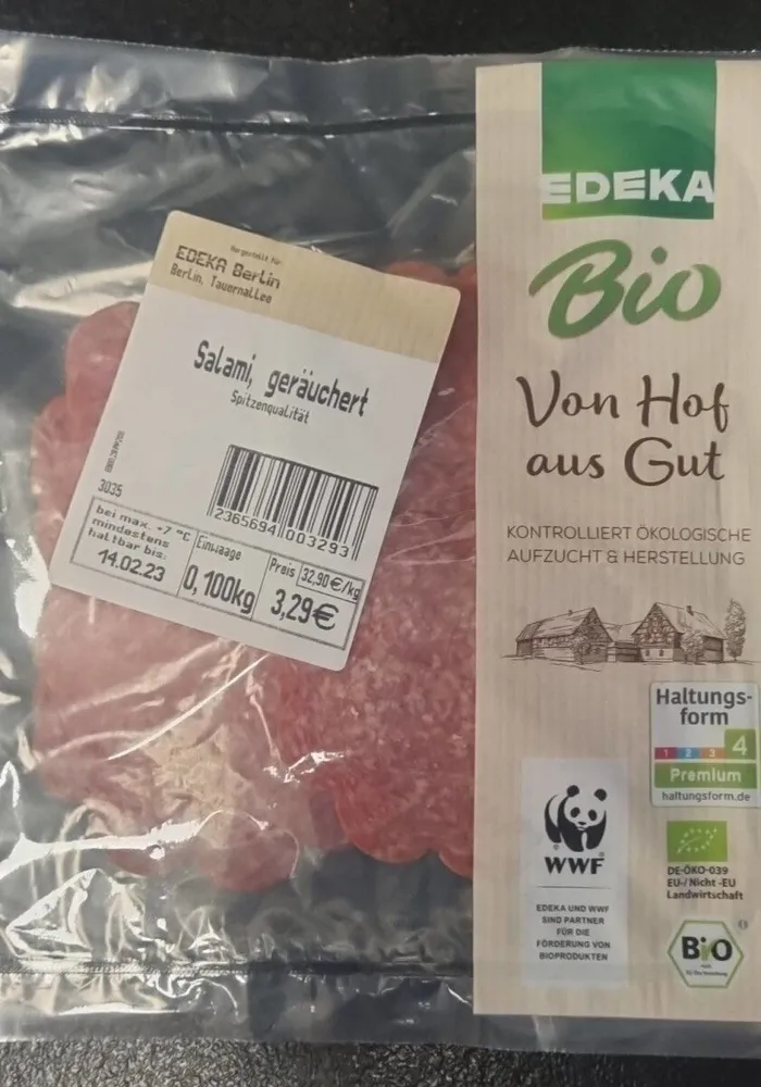 Salami, geräuchert