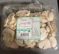 champiñon laminado limpio cultivado