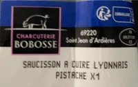 Saucisson à cuire lyonnais pistache