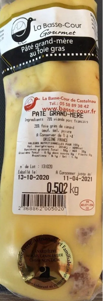 Paté grand-mère