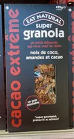 Super Granola noix de coco amande & cacao